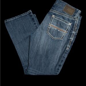 Ariat Men's Bootcut Jeans - Dark Blue